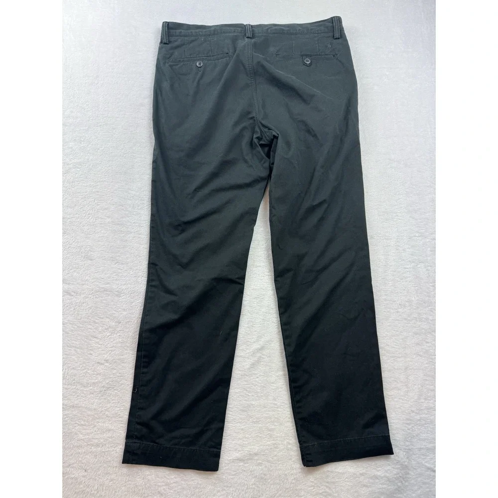 Polo Ralph Lauren Black Polo Chino Pants Mens 33x30 Stretch Straight Fit